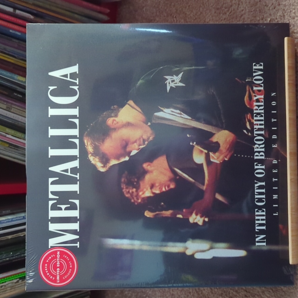 Metallica - In The City Of Brotherly Love Vinyl Record 2lp
